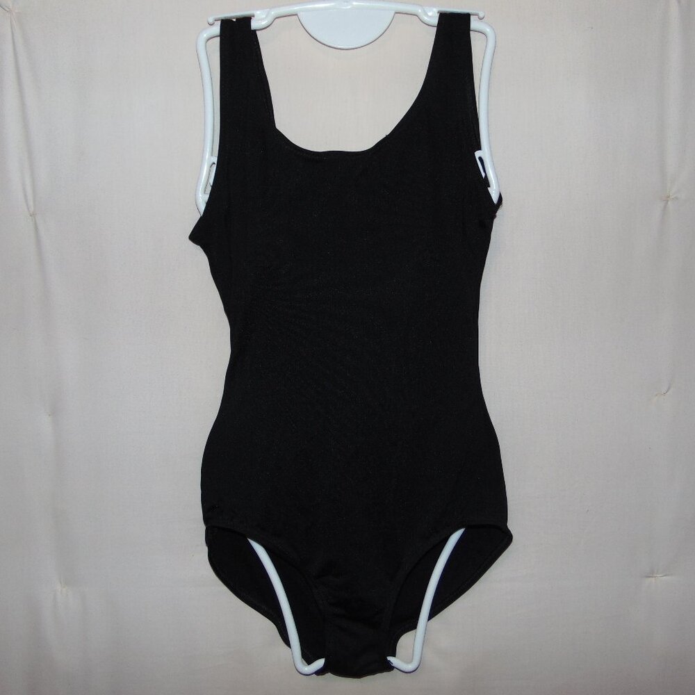 Capezio Black Tank Leotard M